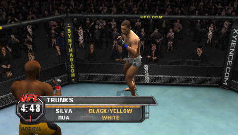 UFC Undisputed 2010 - Скриншоты из UFC 2010 Undisputed (PSP Версия)